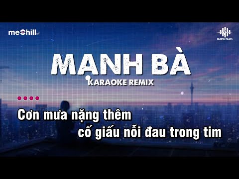 [Karaoke Remix] Mạnh Bà - Linh Hương Luz | Nguyệt Hạ Tiên Nhân Đôi Tay Nối Dây Lương Duyên Karaoke