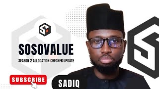 SOSOVALUE CHECKER LIVE UPDATE 
