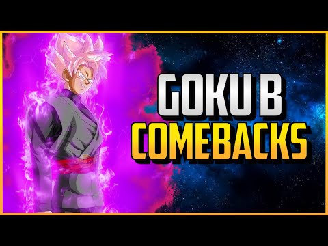 DBFZ ▰ Goku Black Comebacks【Dragon Ball FighterZ】