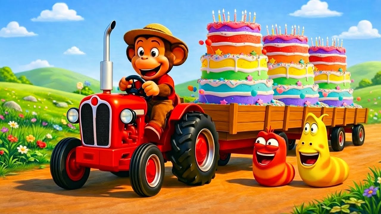 Monkey Cartoon Funny: WOW! A Farm Full of Mysteries No One Has Seen Before | MONKEY D FARM