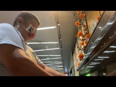 石和温泉駅ストリートピアノ