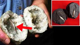 Unbreakable Alien Ring Found in Geode - Mysterious Artifacts!