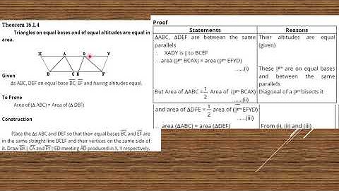 Theorem 16.1.4 | Ch# 16 | Class 9| Maths | Punjab and Federal Board