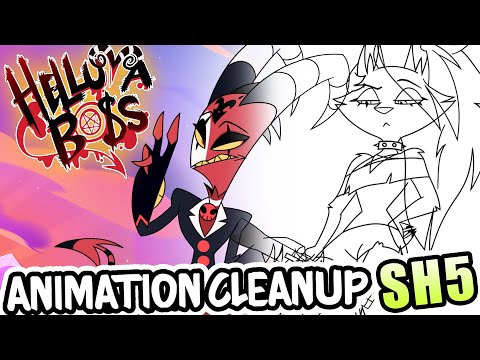 ANIMATION CLEANUP HELLUVA BOSS - MISSION: ORPHAN TIME // Short 5
