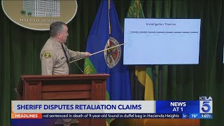 Villanueva disputes retaliation claims