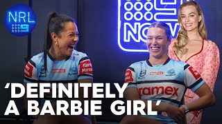 NRLW players decide who could steal the Barbie role from Margot Robbie | NRL on Nine
