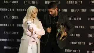 Jesse Metcalfe & Cara Santana Kick-Off Beverly Center's 3rd Annual “Holiday Pet Portraits” photo op