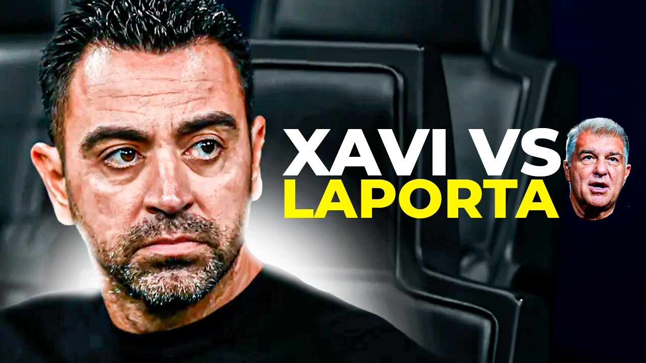XAVI VS LAPORTA