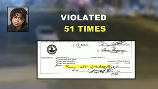 Man violated house arrest 51 times before severe crash Downtown, records show
