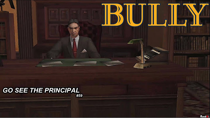 BULLY 100% - GO SEE THE PRINCIPAL (ps4) #59