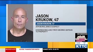Pine Island man arrested in connection to string of ATM burglaries around Rochester area