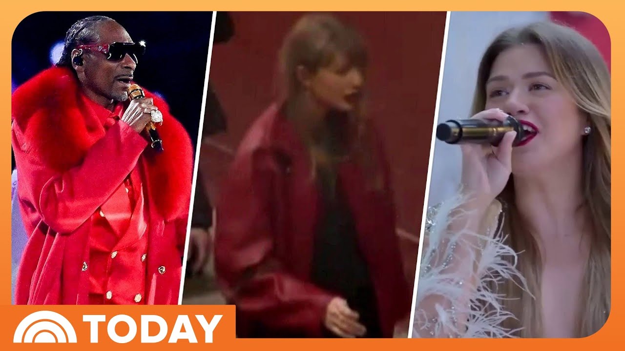 Taylor Swift, Snoop Dogg, Kelly Clarkson Make NFL Appearances