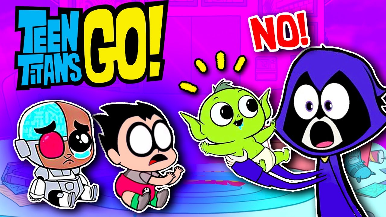 Los JOVENES TITANES se CONVIERTEN en BEBÉS! 👶🏻 Juguetes Fantásticos