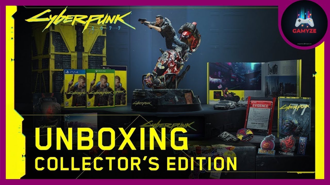 Cyberpunk 2077 — Official Collector’s Edition Unboxing Video