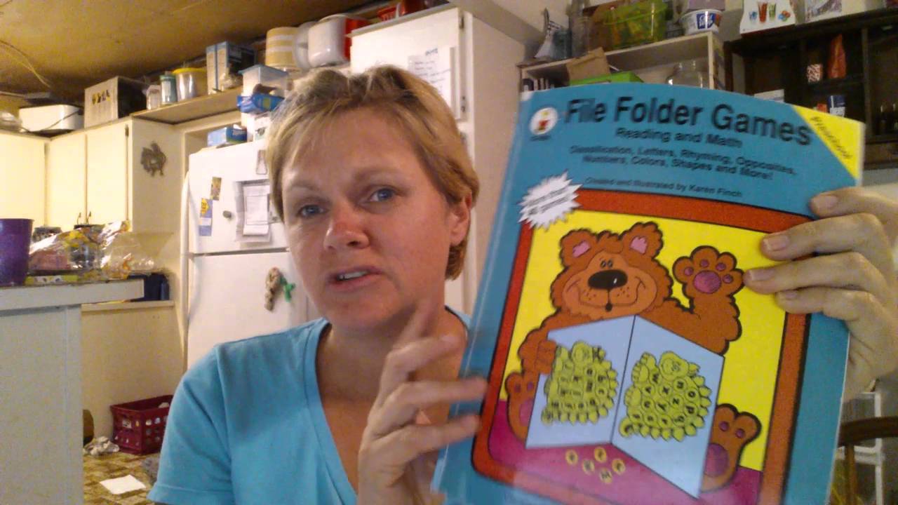 Do you use file folder games in your homeschool?