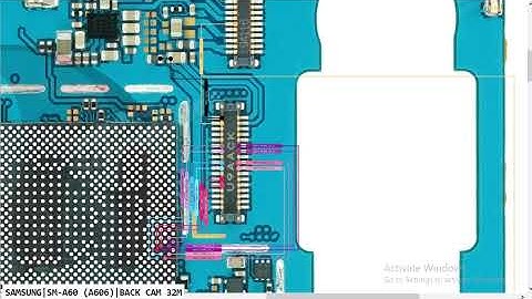 Samsung A60 SM A606 BACK CAMERA Notwarking Error Not Open Problem Hardware Solution