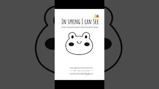 Homeschooling Worksheets For Kids / Spring Worksheets For 3-5 Year Old / Worksheets For Kindergarten