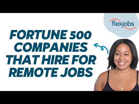 Fortune 500 Companies Hiring Remote Entry Level