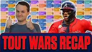 Tout Wars Expert League Recap! 15-Team 5x5 Roto with OBP! | Fantasy Baseball Advice