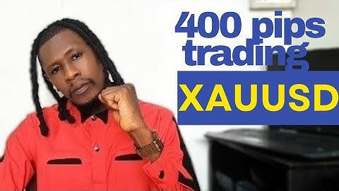 How I Caught 400 PIPS Trading XAUUSD 