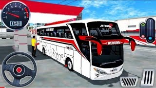 Indian Coach Bus City Driving 3D - ES Bus Simulator ID Pariwisata - Android GamePlay screenshot 2