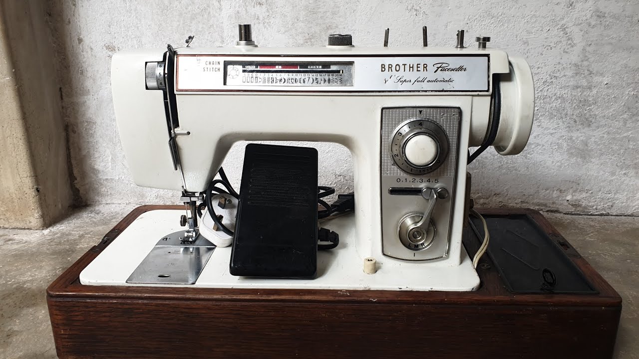 Brother pacesetter 600 ( ZU2- B600) sewing machine review - YouTube