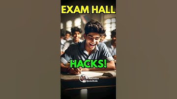 3 Exam Hacks 🔥 Zero Stress Guaranteed in Exam Hall #examtips #studytips