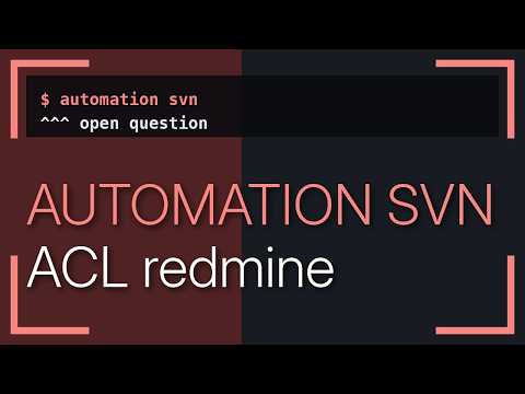 Subversion repository ACL management with Redmine