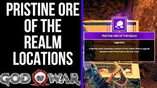 God Of War - Pristine Ore Of The Realm Locations Mp Trophy