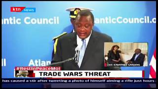 President Uhuru warns Us and China that their trade war may lead to world cold war economics