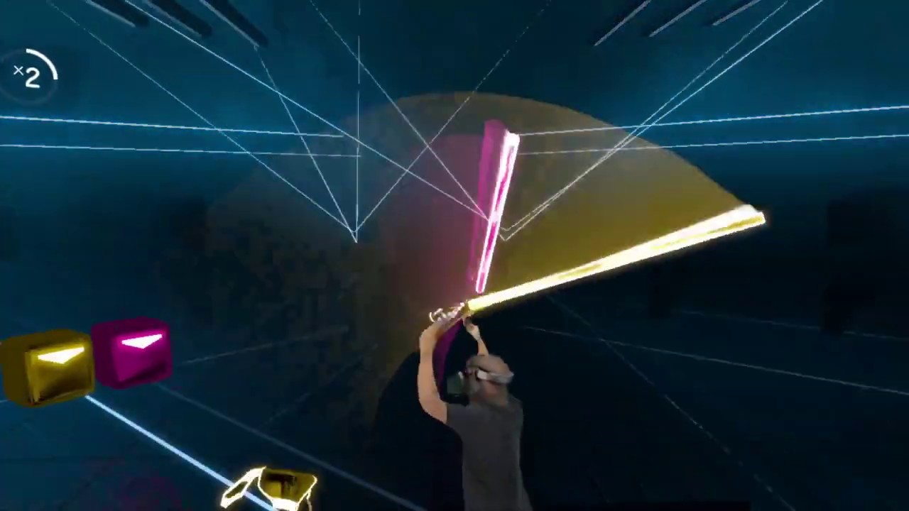 90 Degrees || Group Beat Saber OST Vol 1 || Samsung Odyssey Plus Mixed Reality