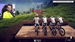 سباق السياكل الصعب مع العيال Descenders