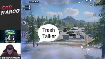 CoD Narco Destroying This Toxic Squad | Trash Talker Killed By CoD Narco