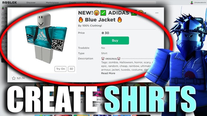Create your own roblox shirt for 5 robux by Rifl301