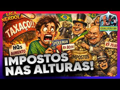 QUADRINHOS MAIS CAROS EM 2026 POR CAUSA DISSO? CORTE DO COALIZÃO BR
