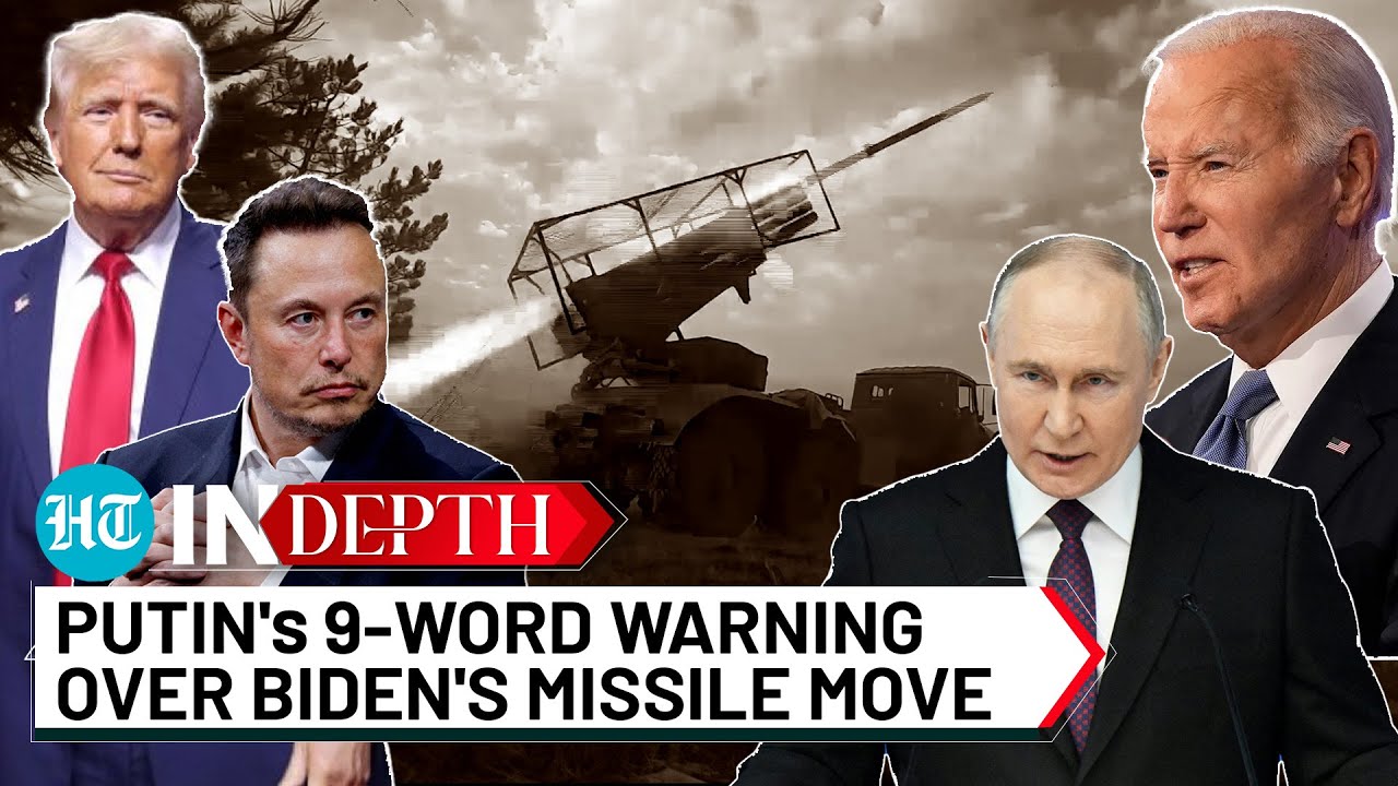 Putin's 9-Word Warning, Nuclear Prep As Biden Allows Ukraine Long-Range Attacks| Russia| Trump| Musk