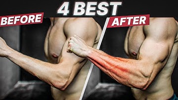 4 BEST Exercises To Grow Forearms At Home