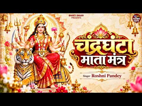 नवरात्र का तीसरा दिन | Chandraghanta Jaap Mantra 108 Times | माँ चंद्रघंटा | Roshni Pandey