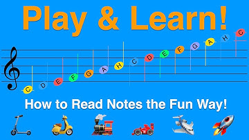 How to Read Notes A H C (German System) in Treble Clef in 1 Week - Play & Learn!