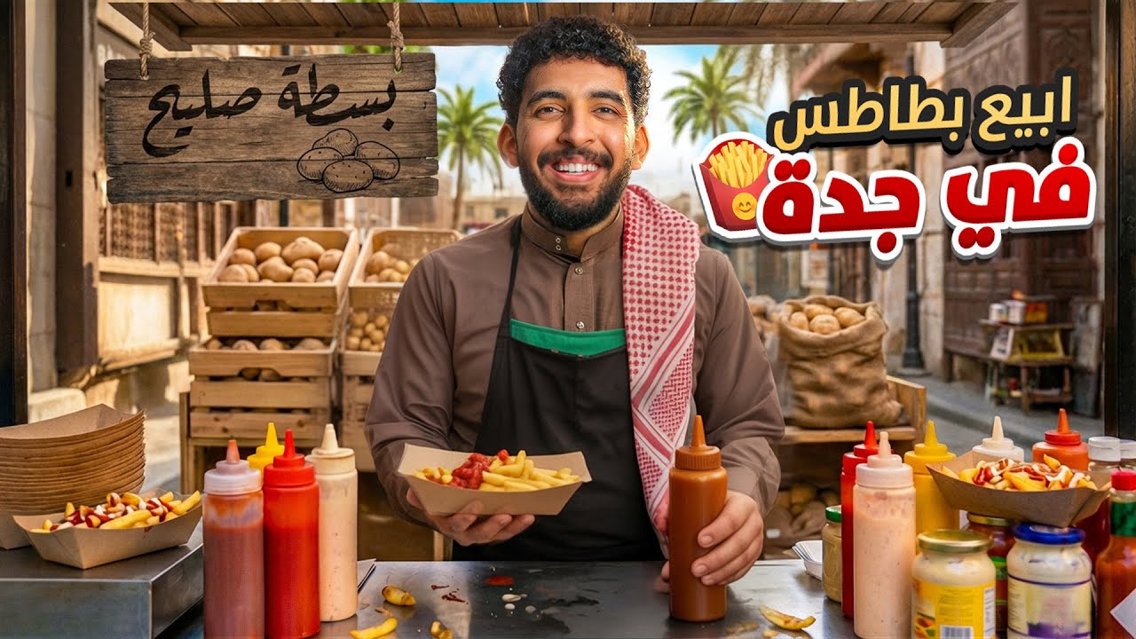 جدة البلد 📺❤️ | بعت بطاطس في البسطات  👏🏽