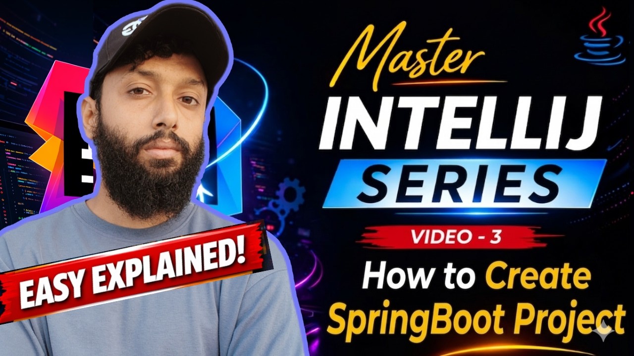 Spring Boot Project in IntelliJ IDEA 🚀 | Complete Beginner Guide (Step ...