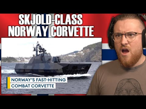 Royal Marine reagiert auf Norwegens getarnte Korvette der Skjold-Klasse, die für harte Treffer ko...