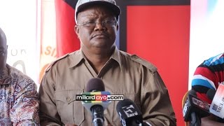 'Hakuna mtu anataka kumjaribu Rais Magufuli, mahabusu sio pazuri' -Tundu Lissu