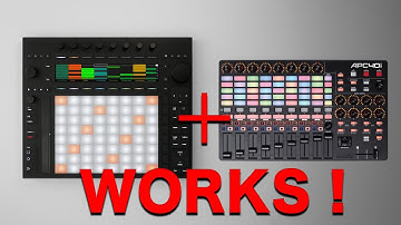 Controlling Ableton PUSH 3 from AKAI APC 40 MK2 ?