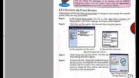Chapter2: Using Control Panel in Windows 7