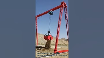 Working Video of Single Girder Gantry Crane