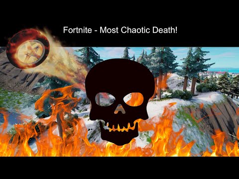 Fortnite - The most UNIQUE and CHAOTIC DEATH EVER!!!