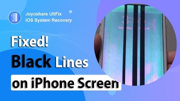 Fixed! Black Lines on iPhone Screen