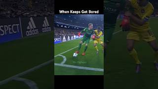 When Goalkeepers Get Bored