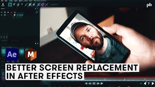 Basic Screen Replacements (With Reflections) in After Effects